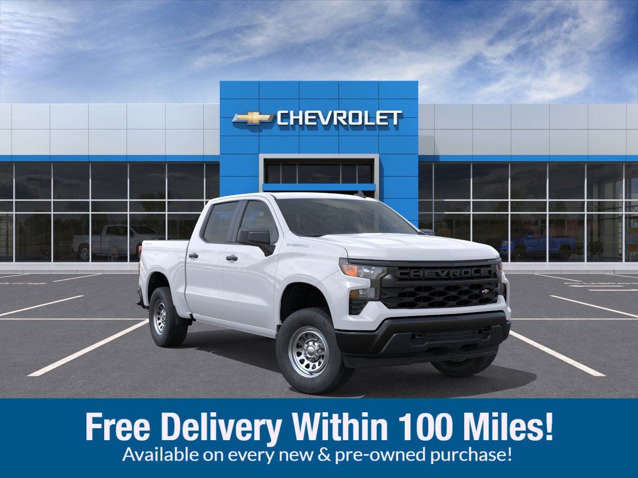 New 2026 Chevrolet Silverado 1500 W/T w/ Trailering Package AWD/4WD image 1