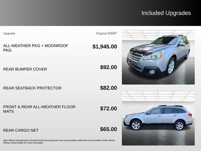 Used 2013 Subaru Outback 2.5i Premium AWD/4WD image 5