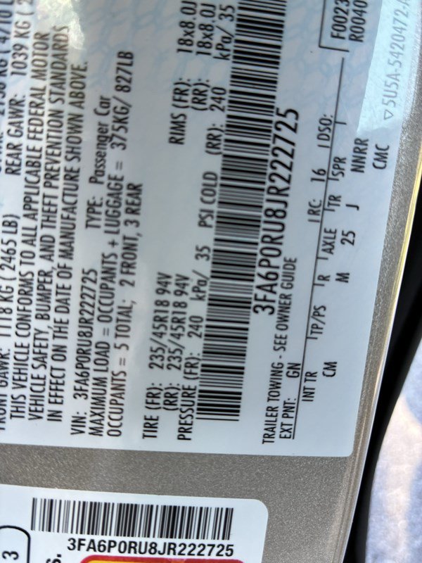 Used 2018 Ford Fusion Titanium FWD image 20