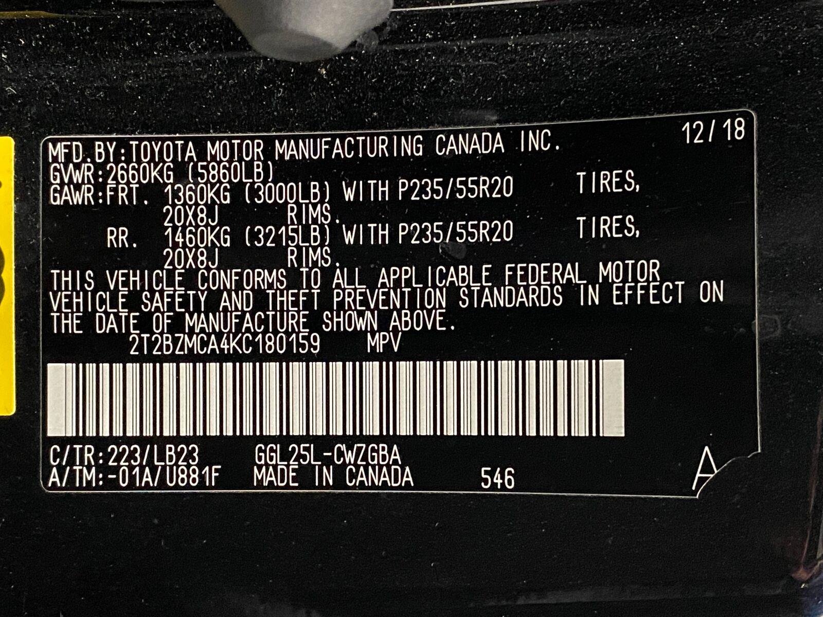 Used 2019 Lexus RX 350 AWD w/ Navigation Package image 37