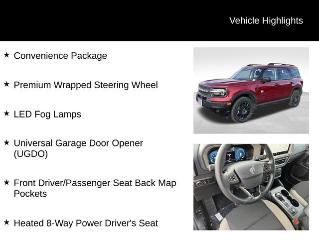 New 2025 Ford Bronco Sport Big Bend w/ Convenience Package image 7