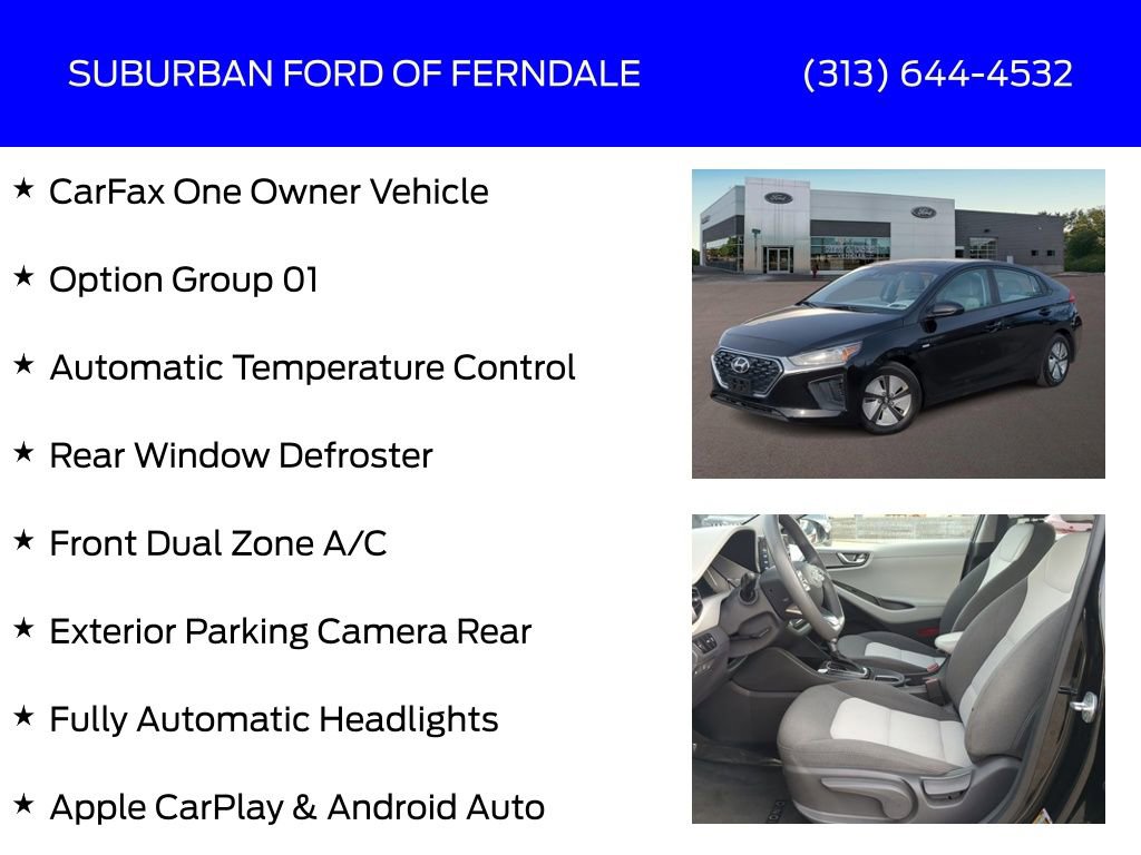 Used 2020 Hyundai Ioniq Blue image 4