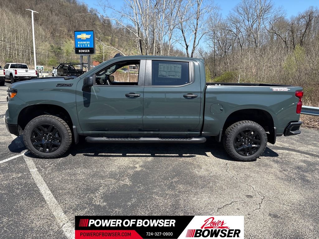 New 2026 Chevrolet Silverado 1500 Custom Trail Boss w/ LPO, Dark Essentials Package AWD/4WD image 2