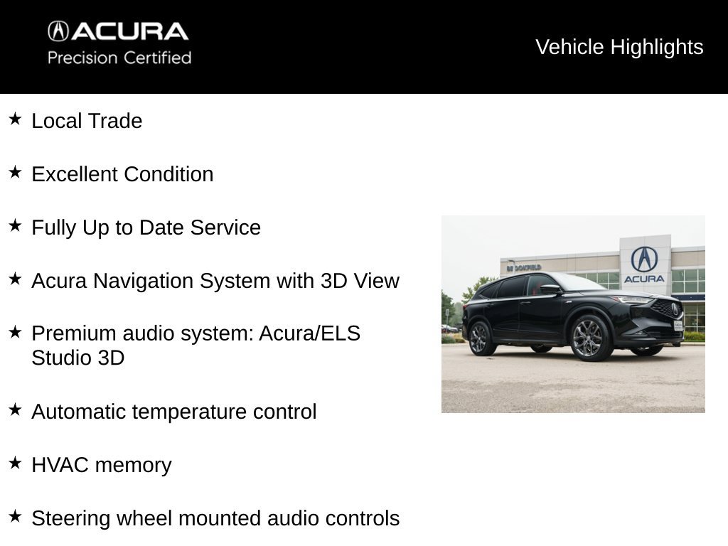 Certified 2022 Acura MDX A-Spec AWD/4WD image 5