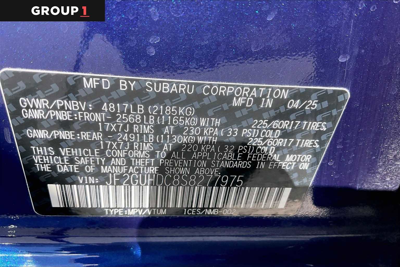 Used 2025 Subaru Crosstrek 2.0i Premium image 32