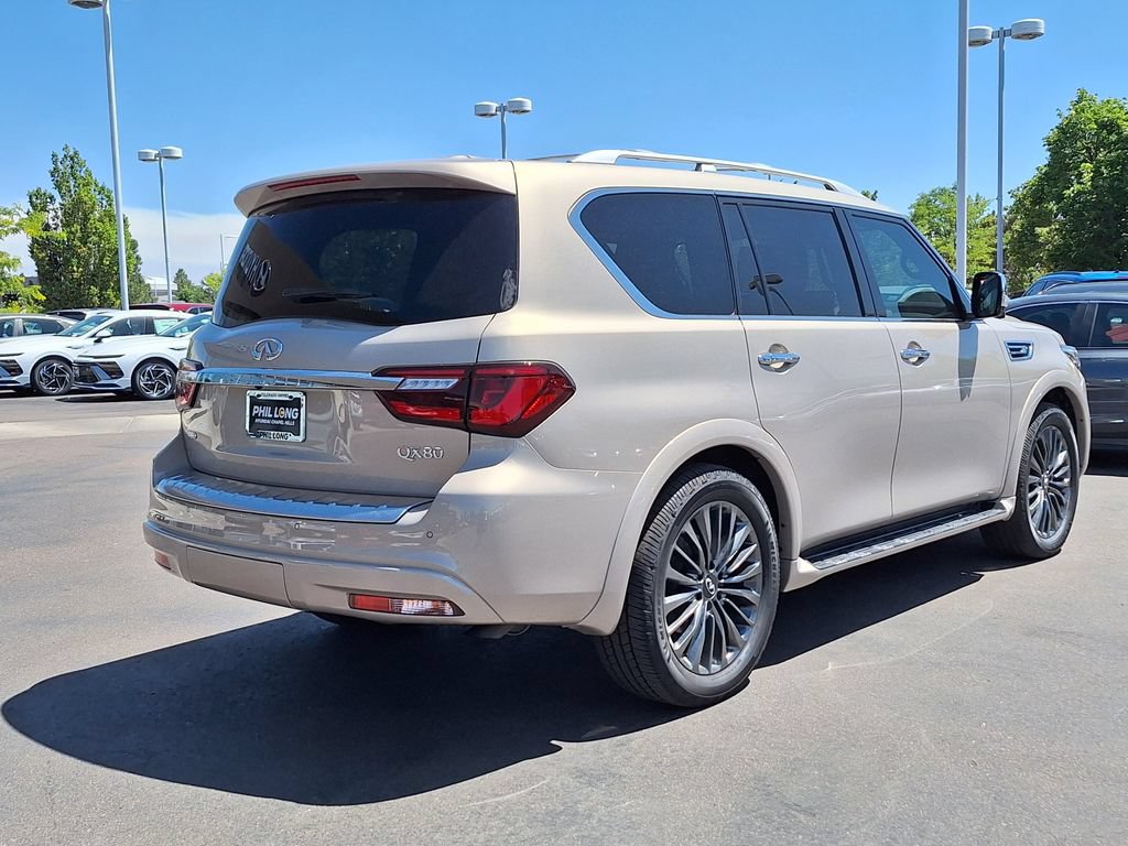 Used 2022 INFINITI QX80 Sensory w/ Cargo Package AWD/4WD video 3