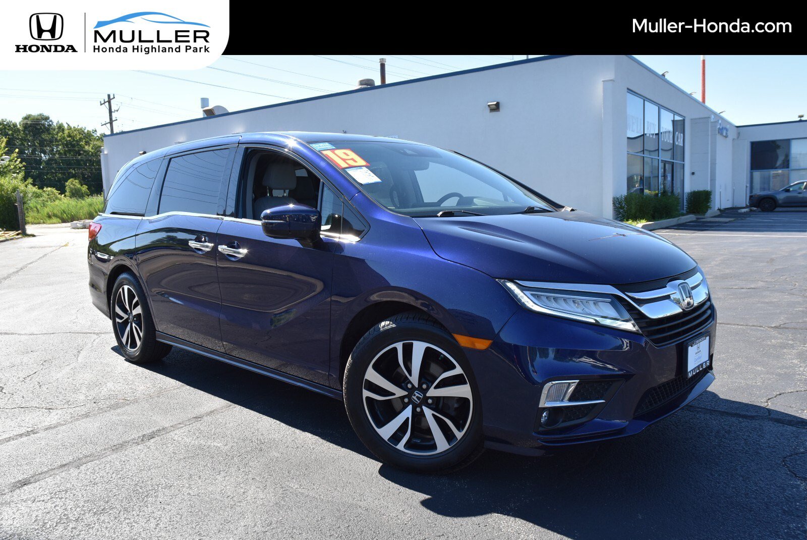 Certified 2019 Honda Odyssey Elite image 1