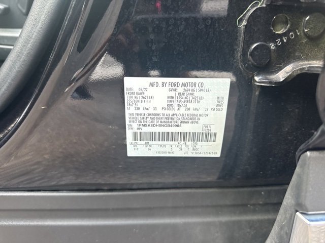 Used 2022 Ford Explorer XLT image 39