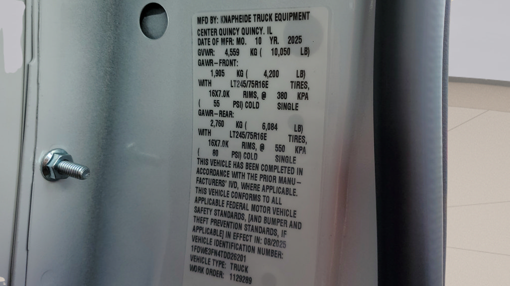 New 2026 Ford E-350 and Econoline 350 Super Duty w/ Power Equipment Group RWD image 40