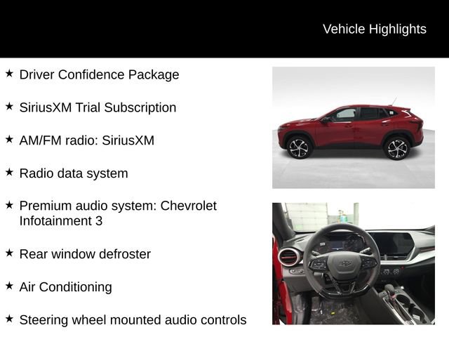 New 2026 Chevrolet Trax RS w/ Driver Confidence Package image 17