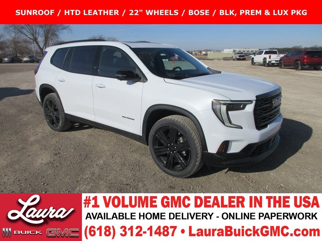 New 2026 GMC Acadia Elevation w/ Black Edition