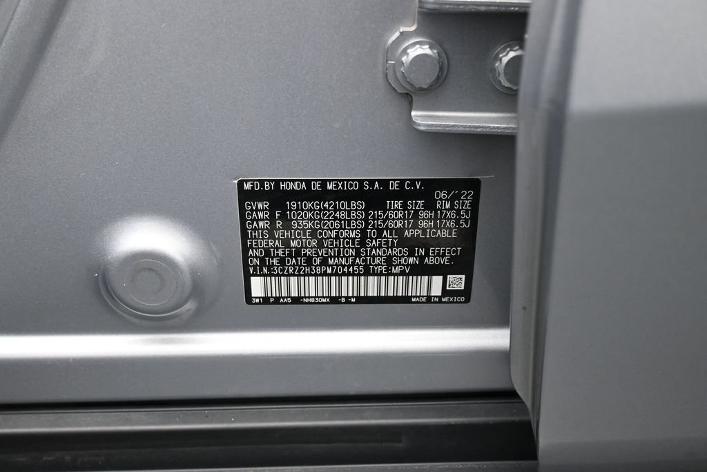 Certified 2023 Honda HR-V LX image 22