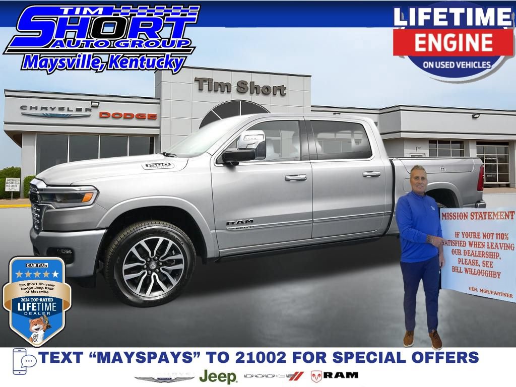 Used 2025 RAM 1500 Limited w/ Trailer Tow Group AWD/4WD image 1