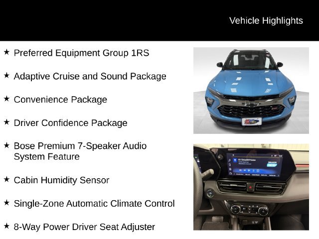 Certified 2026 Chevrolet TrailBlazer RS w/ Convenience Package AWD/4WD image 16