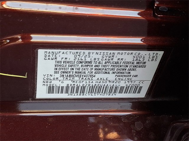 New 2025 Nissan Sentra SV w/ All-Weather Package image 10