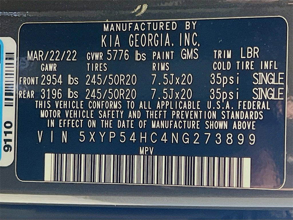 Certified 2022 Kia Telluride SX image 36