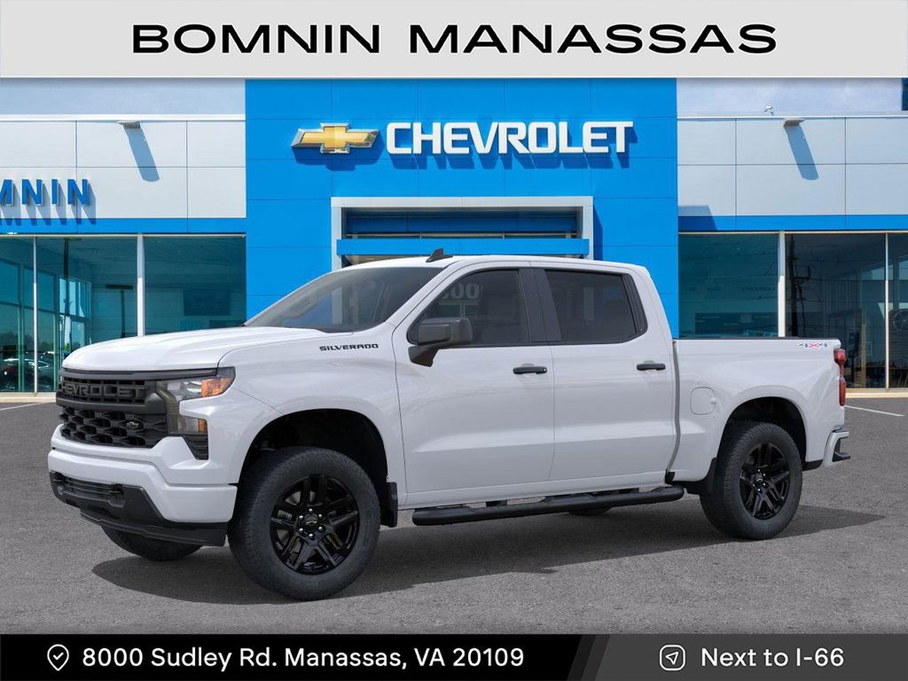 New 2026 Chevrolet Silverado 1500 Custom w/ Turbomax Blackout Package image 2