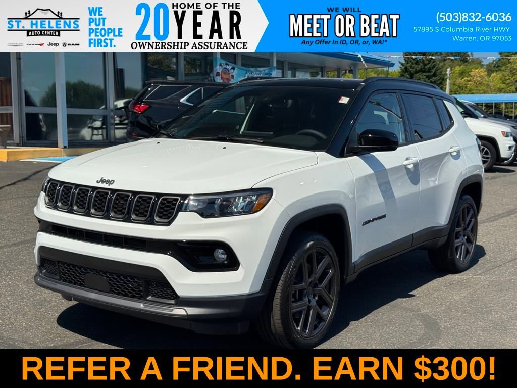 New 2025 Jeep Compass Limited w/ Sun and Sound Group