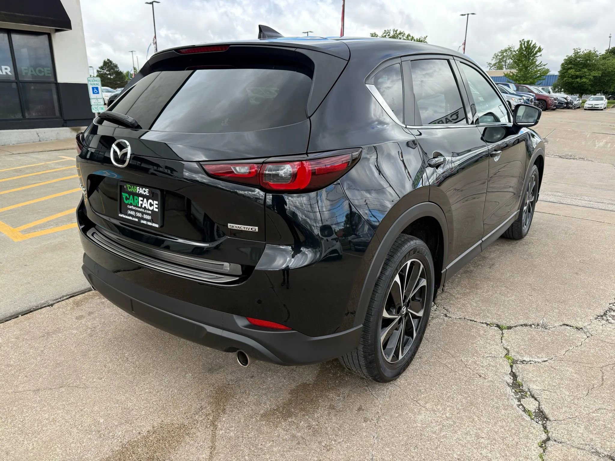 Used 2022 MAZDA CX-5 AWD 2.5 S w/ Premium Package image 12