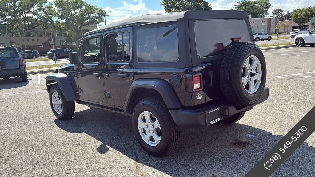Used 2022 Jeep Wrangler Unlimited Sport image 4