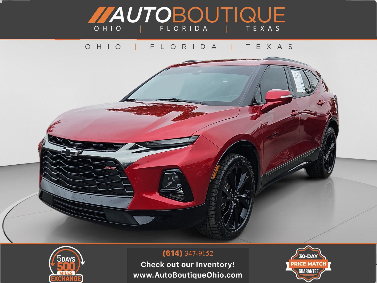 Used 2022 Chevrolet Blazer RS w/ Enhanced Convenience Package
