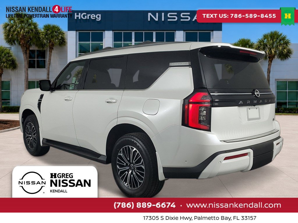 New 2026 Nissan Armada SL w/ Captain's Chari Seat Package RWD image 3