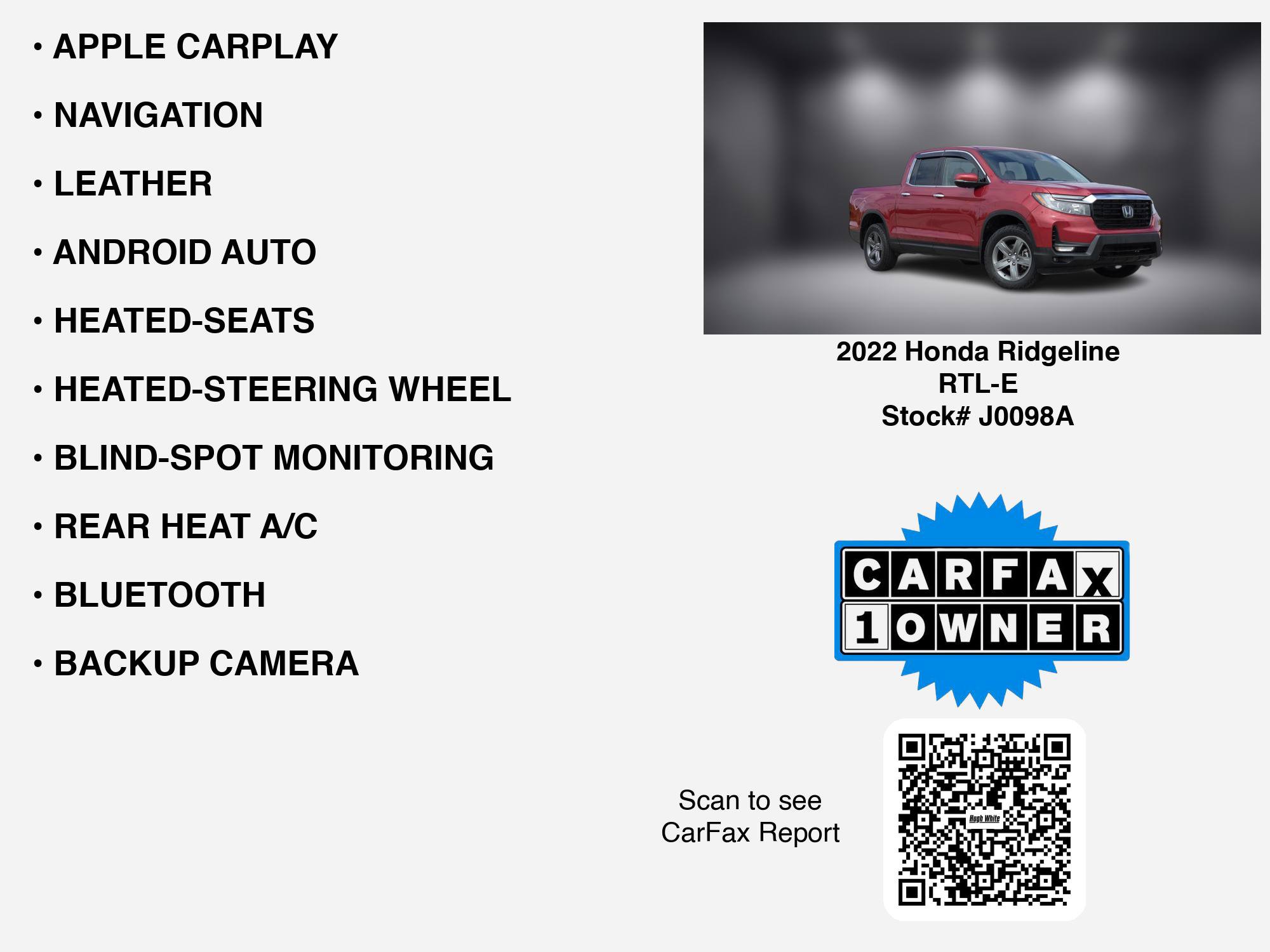 Used 2022 Honda Ridgeline RTL-E image 7