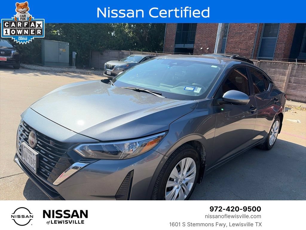 Certified 2025 Nissan Sentra S FWD video 1