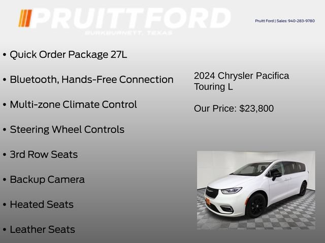 Used 2024 Chrysler Pacifica Touring-L FWD image 7