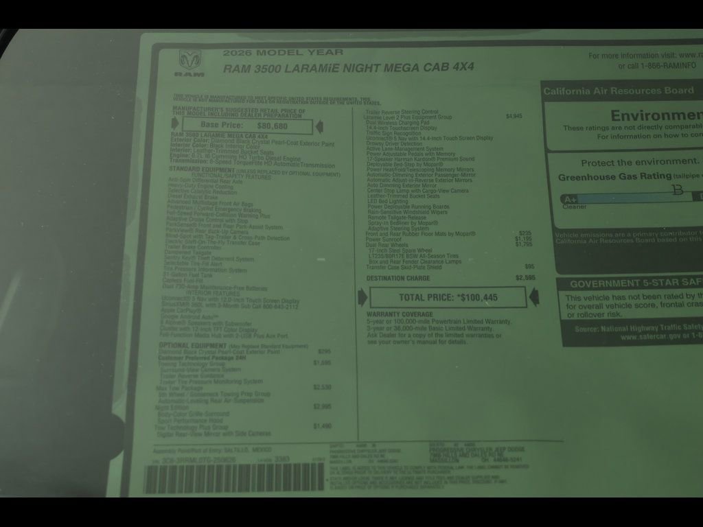 New 2026 RAM 3500 Laramie image 30