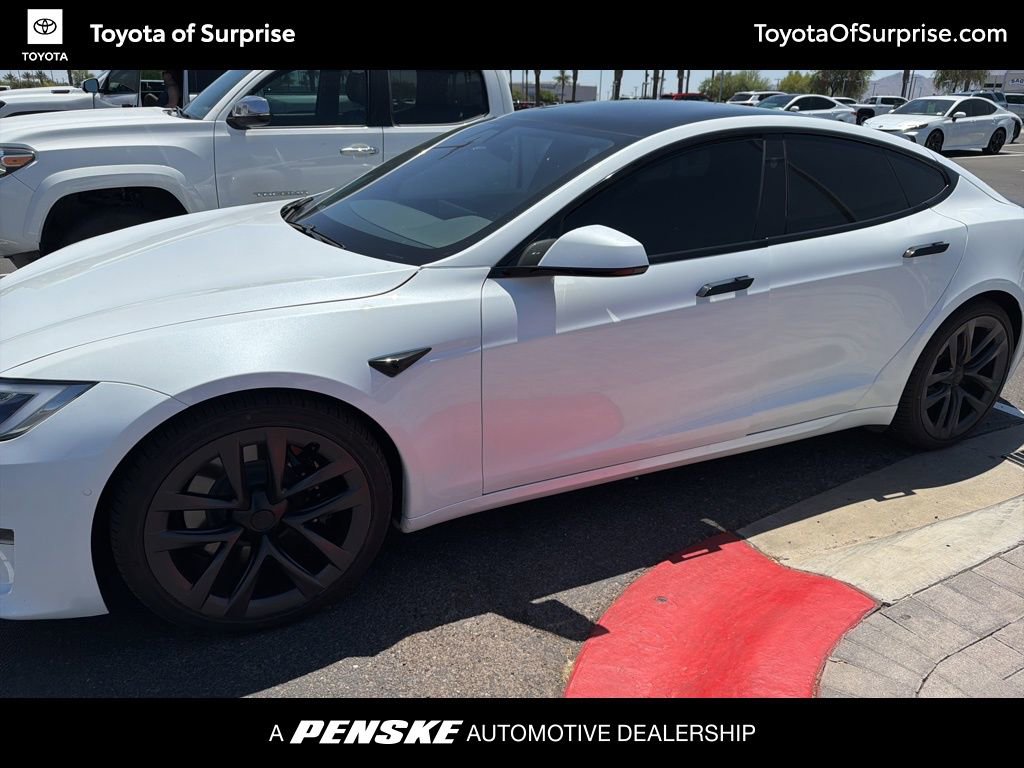 Used 2021 Tesla Model S Plaid AWD/4WD image 1