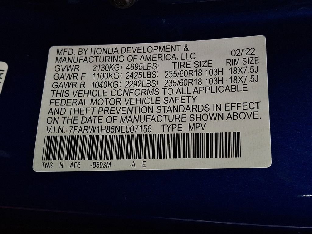 Used 2022 Honda CR-V EX-L image 27