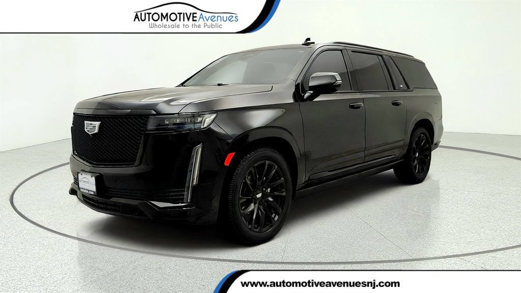 Used 2022 Cadillac Escalade ESV Sport w/ Touring Package AWD/4WD image 1
