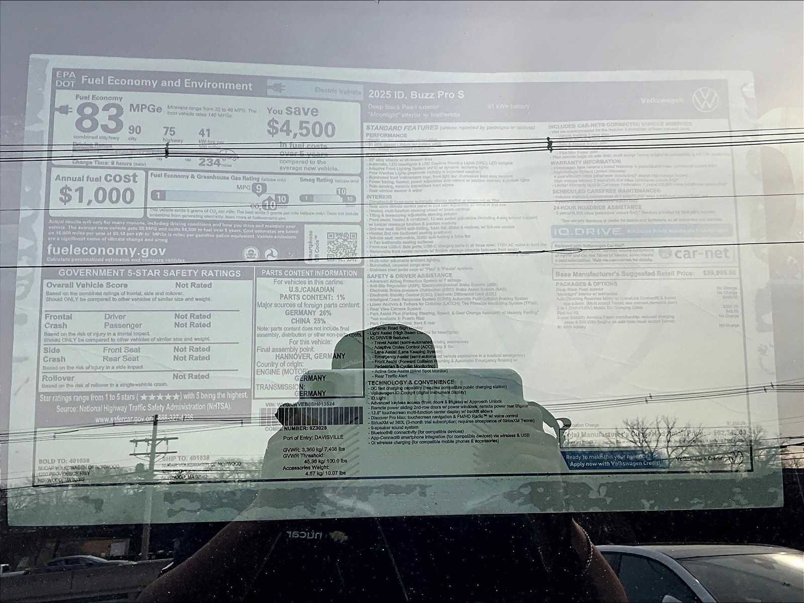 New 2025 Volkswagen ID. Buzz Pro S image 18