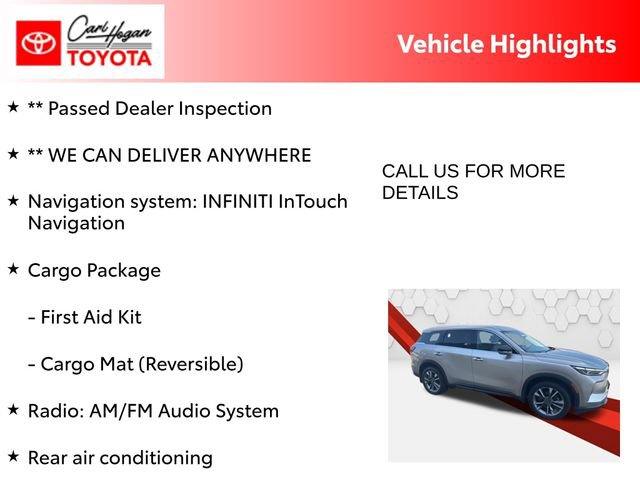 Used 2023 INFINITI QX60 Luxe w/ Cargo Package AWD/4WD image 5