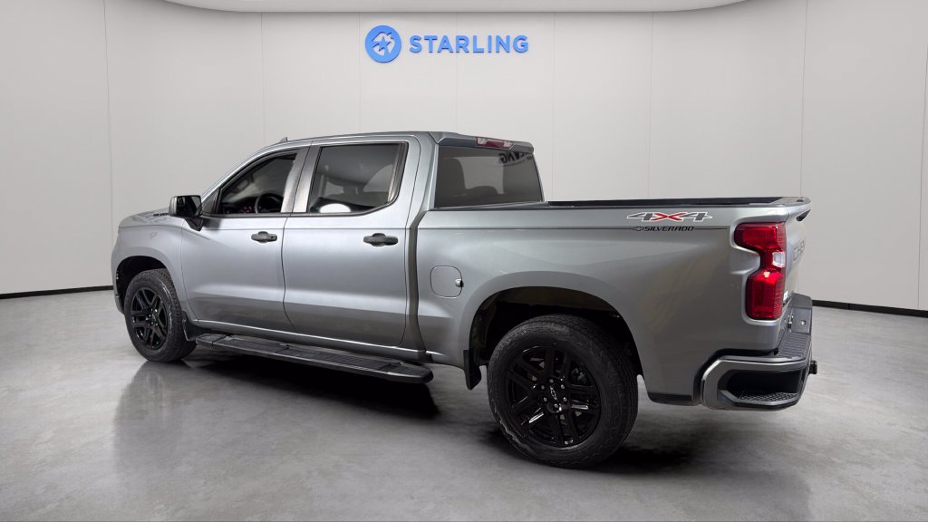 Certified 2023 Chevrolet Silverado 1500 Custom w/ LPO, Dark Essentials Package AWD/4WD image 4