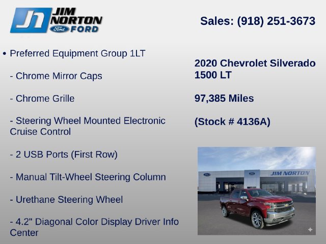 Used 2020 Chevrolet Silverado 1500 LT w/ All-Star Edition RWD image 31