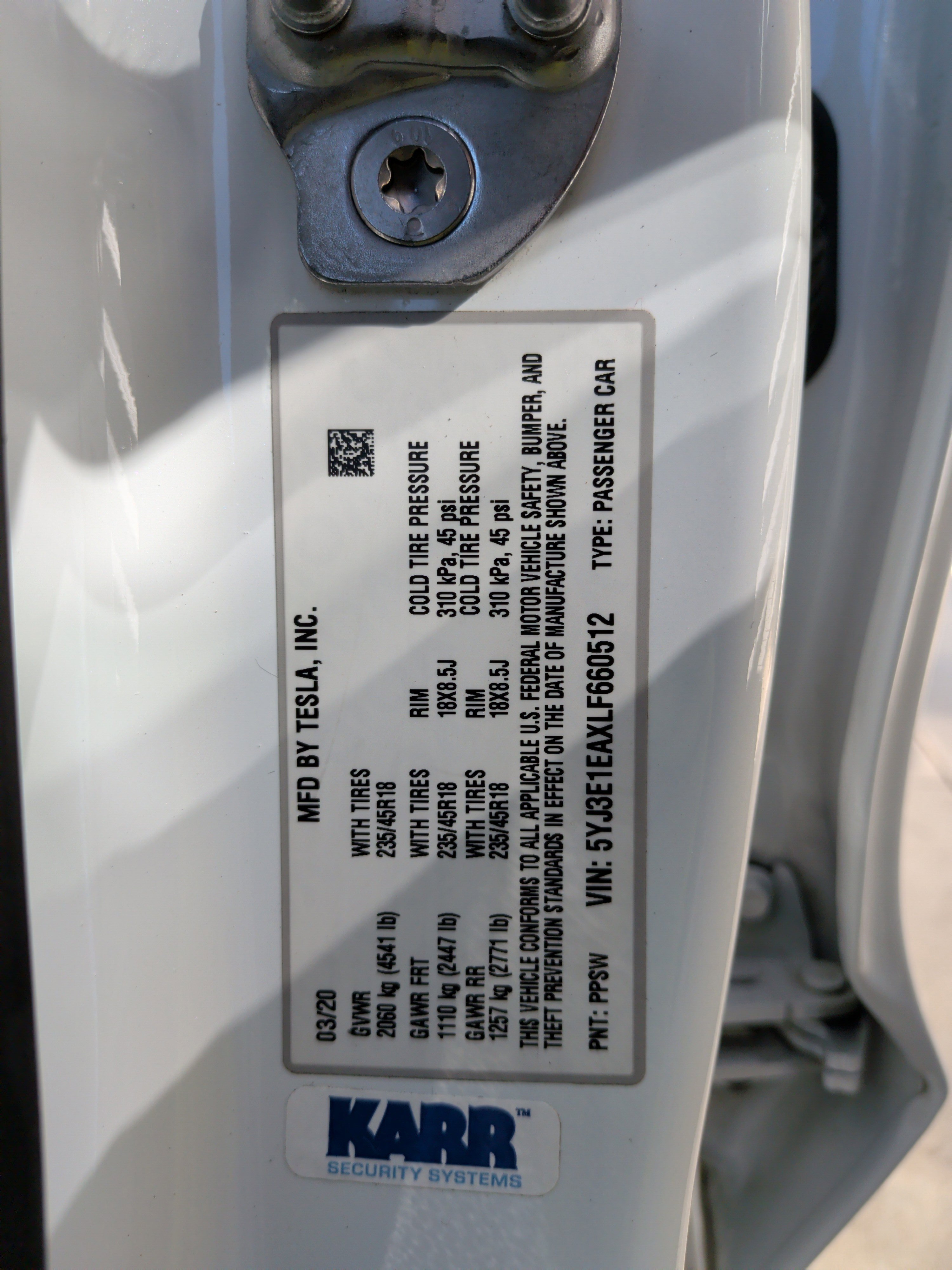 Used 2020 Tesla Model 3 Standard Range image 35