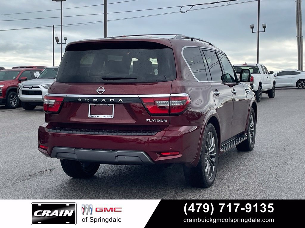 Used 2023 Nissan Armada Platinum w/ Captain's Chairs Package AWD/4WD image 8
