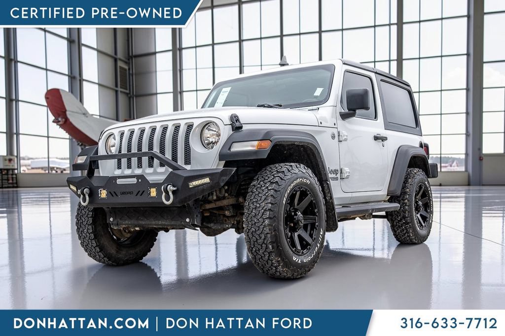 Used 2020 Jeep Wrangler Sport AWD/4WD image 1
