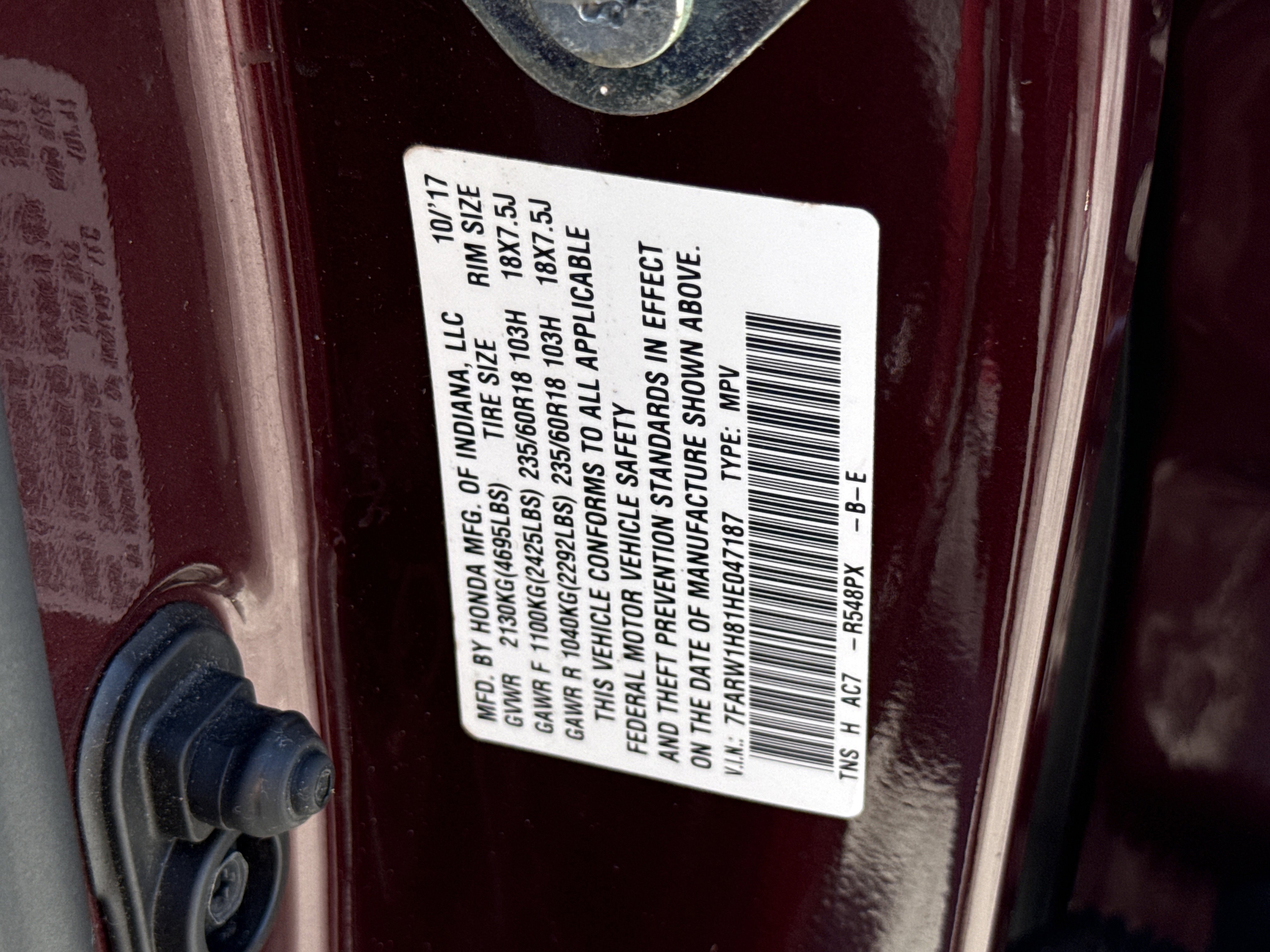 Certified 2017 Honda CR-V EX-L image 38