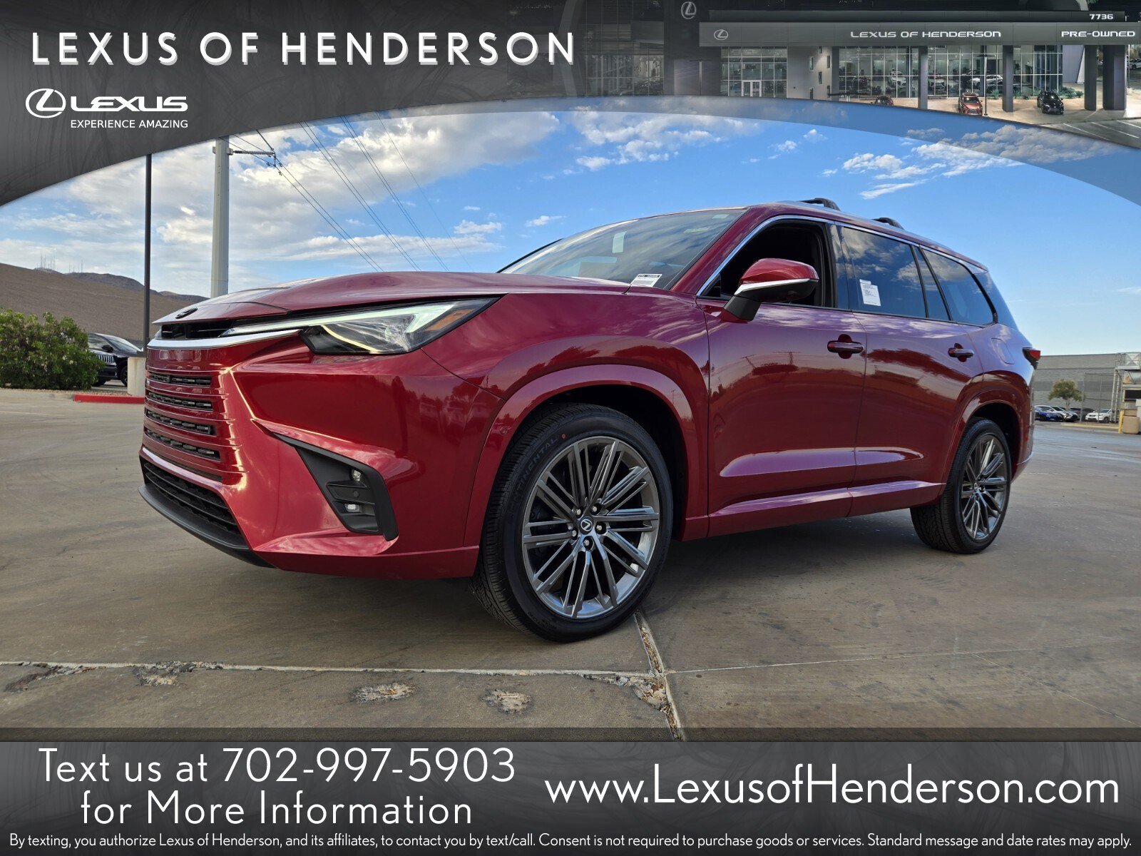 New 2026 Lexus TX 550h AWD Plug-In Hybrid