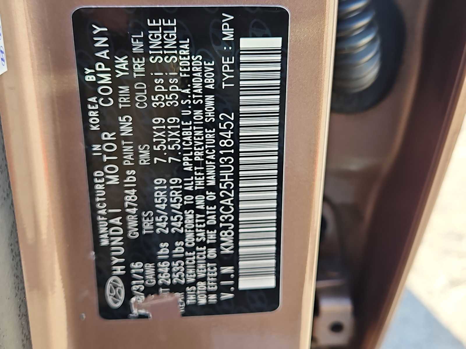 Used 2017 Hyundai Tucson Limited w/ Limited Ultimate Package 03 image 15