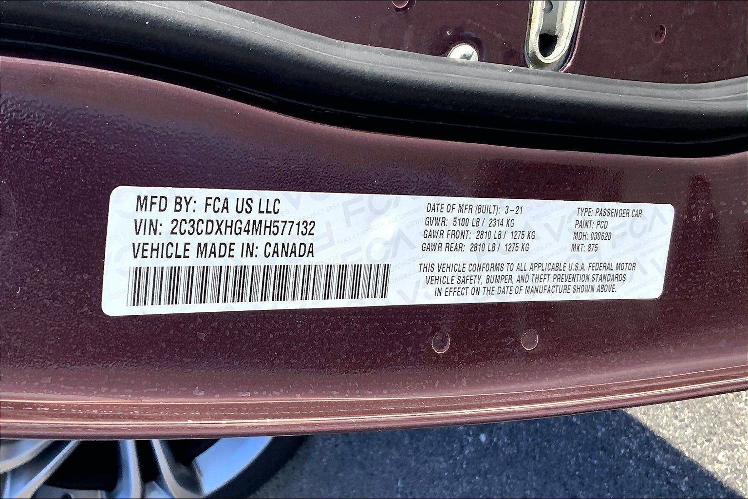 Used 2021 Dodge Charger GT w/ Plus Group image 7