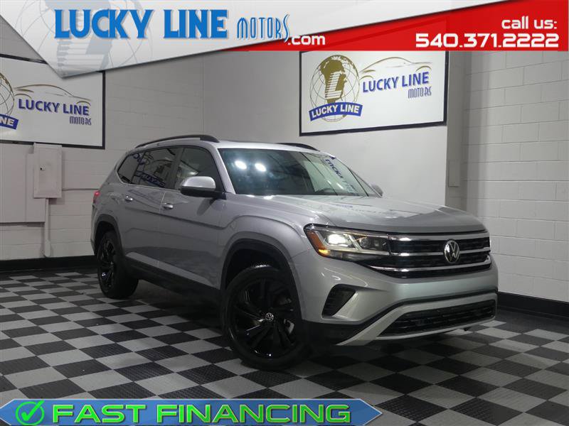 Used 2022 Volkswagen Atlas SE w/ Panoramic Sunroof Package FWD image 1