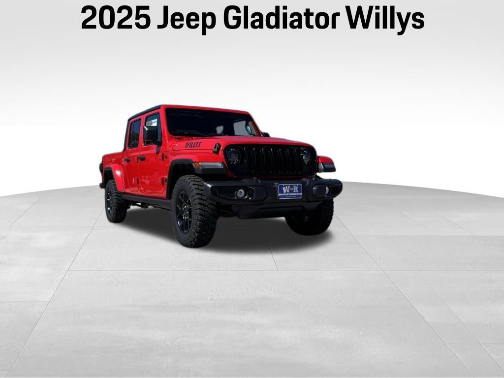 New 2025 Jeep Gladiator Willys image 1