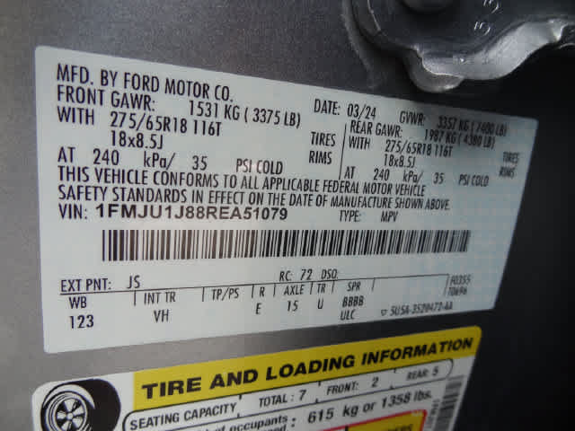 Certified 2024 Ford Expedition XLT AWD/4WD image 46