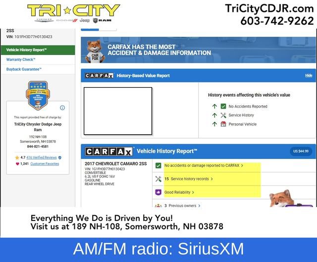 Used 2017 Chevrolet Camaro SS image 14