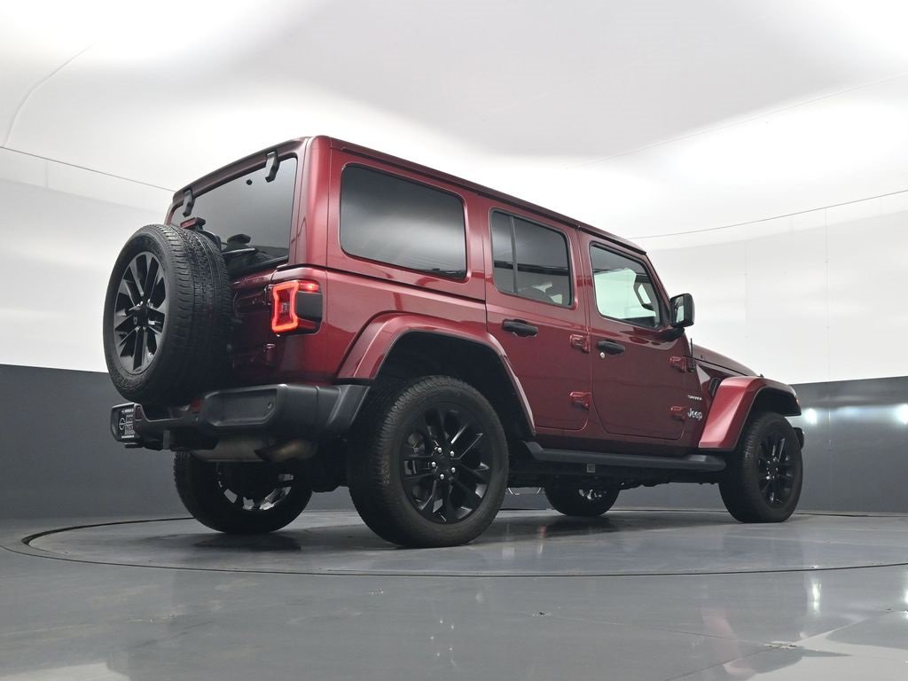 Used 2021 Jeep Wrangler Unlimited Sahara 4xe w/ Cold Weather Group image 25