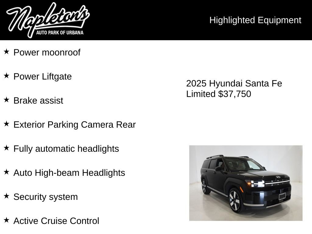 Used 2025 Hyundai Santa Fe Limited AWD/4WD image 17